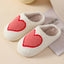 Love at Your Feet Fluffy Home Slippers