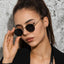 Trendy Round Sunglasses with Metal Frame