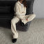 Dreamy Duo Long Sleeve Quarter Zip Knit Set