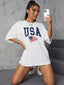 USA Graphic Tee For Women