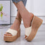 Women's Open-Toe Platform Sandals