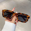 Vintage Rectangle Frame Sunglasses