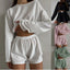 Women's Thin and Breathable Loungewear Set