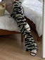 Zebra Print Women's Casual Pants