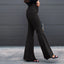 Women's Vintage Velvet Long Flare Pants