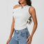 Graceful Reveal Women's Off Shoulder Top