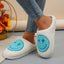 Cartoon Smile Furry House Slippers