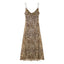 Unleash Your Roar Leopard Print Maxi Dress