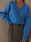 Soft Haven Women's V Neck Knit Sweater