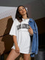 Los Angeles Women's Oversized Graphic Tee