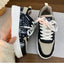 Laced With Style Vintage Canvas Sneakers