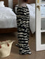 Zebra Print Women's Casual Pants