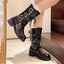 Three Buckle Boots For Women