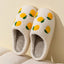 Fruit Garden Fuzzies Warm House Slippers