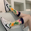 Welcome to the Jungle Colorful Plant & Animal Socks