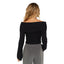 Smart and Stylish Women's Off Shoulder Pullover Top