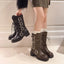 Three Buckle Boots For Women