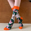 Welcome to the Jungle Colorful Plant & Animal Socks