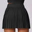 High Waisted Pleated Tennis Skirt with Tummy Control