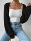 Sweater Weather Knit Cropped Cardigan