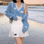 Head in the Clouds Women's Soft Knitted Cardigan Set