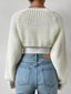 Sweater Weather Knit Cropped Cardigan