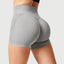 V Cross Waist Yoga Shorts for Women