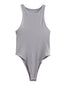 Women's Sleeveless One Piece Body Suit