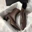 Sleek and Pointed Women's Chunky Ankle Booties