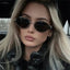 Vintage Women's Oval Sunglasses