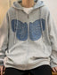 Delicate Wings Butterfly Hooded Zip-Up