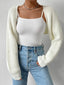 Sweater Weather Knit Cropped Cardigan