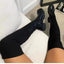 Thigh High Elegance Women's Thick Sole Knit Boots