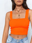 Women's Square Top Crop Top